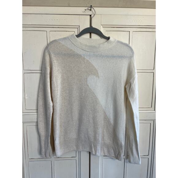 Vineyard Vines size XS cream & beige cashmere sweater - Picture 1 of 4
